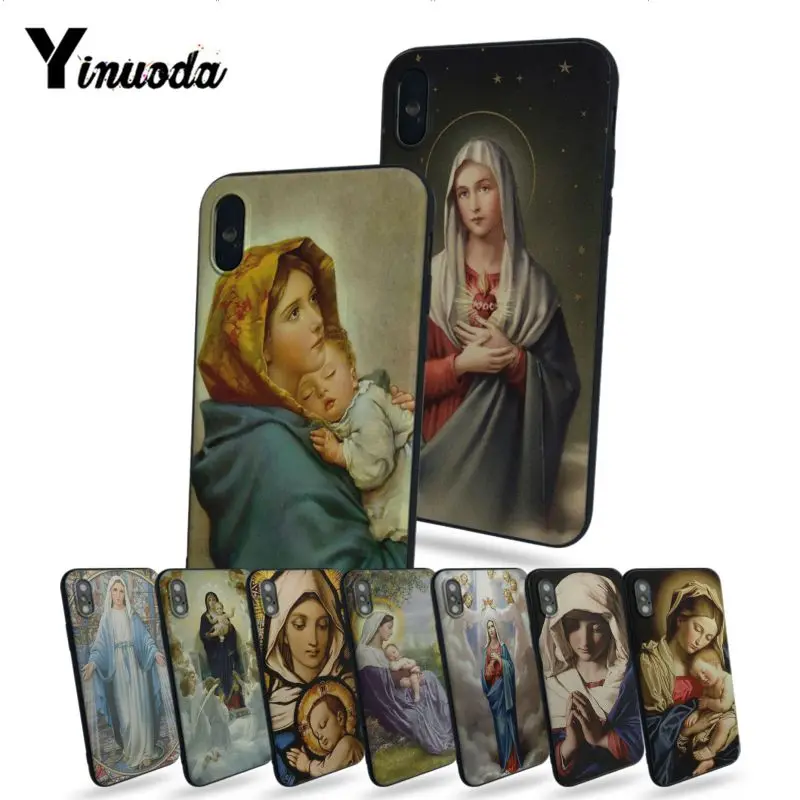 

Yinuoda Statue Virgin Mary nice phone cases For Apple iphone 5 5s 5c SE And 6 6s 7 7plus 8 8plus phone case