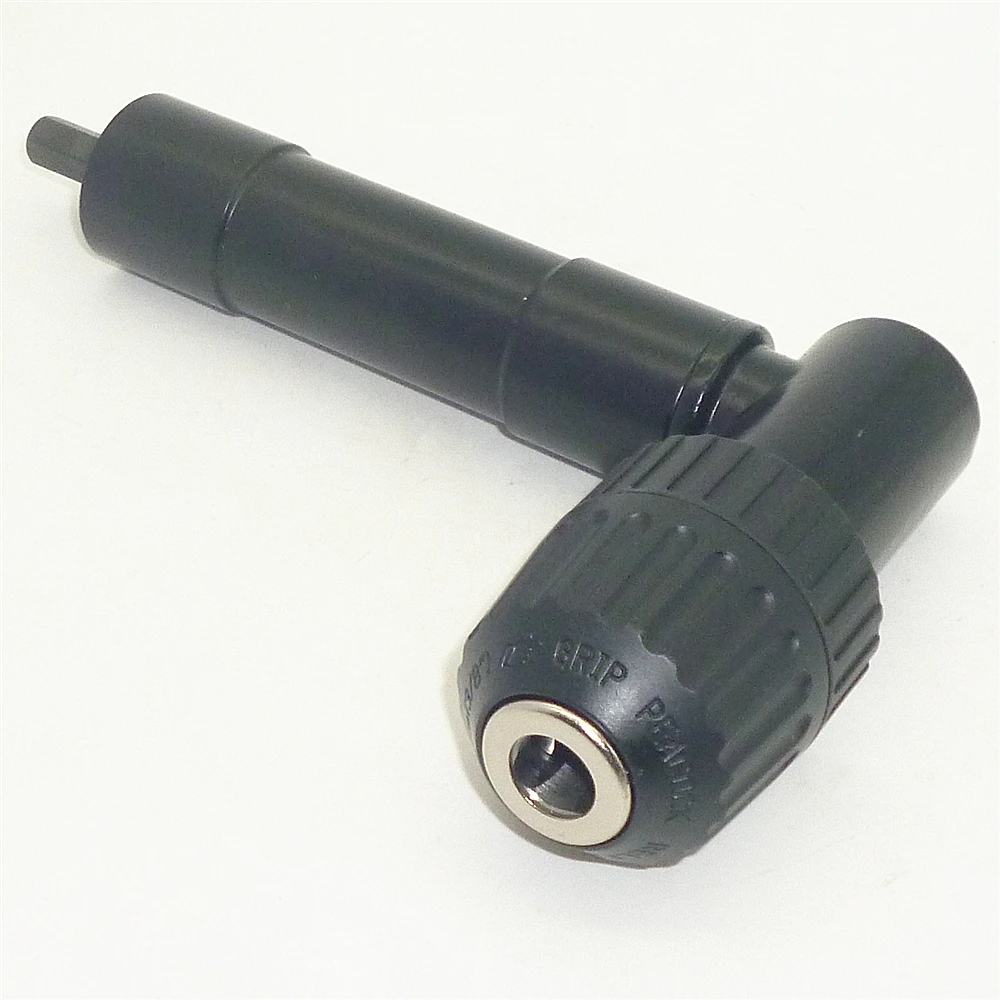 8mm Hex Shank Screwdriver Drill Bit Angle Driver 90 Degree Right Angle 3/8" Keyless Chuck Drill