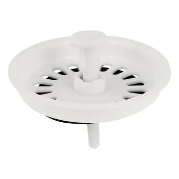 

THGS Food Waste Stopper SPin Lock SInk DraIn StraIner 3.1" - Plastic