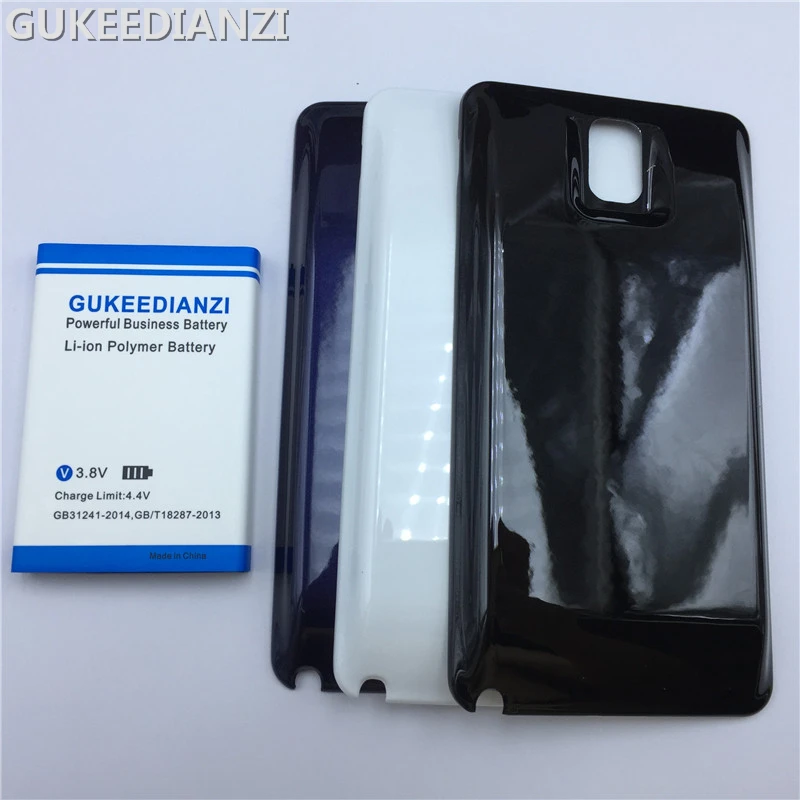 

B800BE B800BC 6500mAh High Quality Rechargeable Battery+ Back Door Case For Samsung Galaxy Note 3 III N9000 N9005 Note3 NoteIII