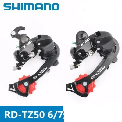SHIMANO Tourney RD-TZ50 задний переключатель 6/7-скоростной кронштейн для установки/прямого крепления