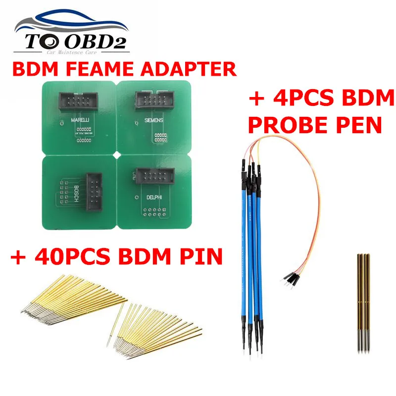 Светодиодный программатор BDM 4 шт зонд ручки для KESS/KTAG и т. д. автомобиль ECU чип инструмент BDMframe pin для 40 шт поддержка BDM100 программатор блока контроля окружающей среды ecu KTAG ЭБУ