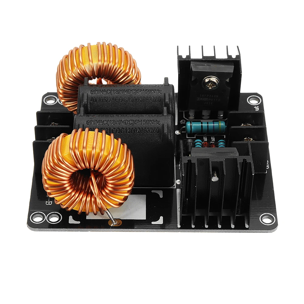 1000W 20A ZVS Low Voltage Induction Heating Coil Module Flyback Driver Heater Large Heat Sink Module Heater for Arduino 1000W 20A ZVS Low Voltage Induction Heating Coil Module Flyback Driver Heater Large Heat Sink Module Heater for Arduino