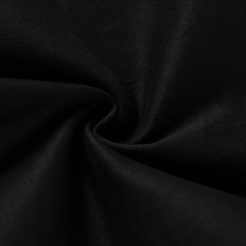 Waatfaak брюки с высокой талией женские черные брюки карго хлопковые комбинезоны с карманами длинные отрегулированные ремни Летние черные брюки-карандаш