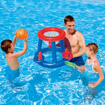 

Evaking Inflatable Basketball Hoop for Water Volleyball Hoop Inflatable Handball Box Swiming Toys Best Family Game
