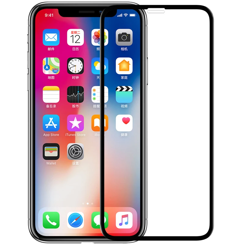 Защитная пленка для экрана NILLKIN iPhone XR XS Max мм 0 23 3D AP + Pro Anti-explosion PET Full Soft | Мобильные
