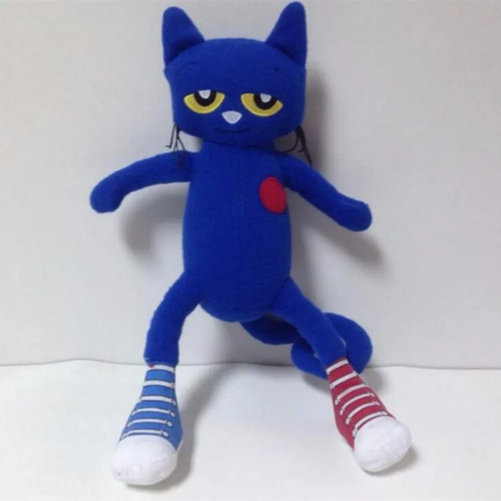35cm Pete The Cat Plush Toys Doll Stuffed Animal Plush Kids Toy Gift New 