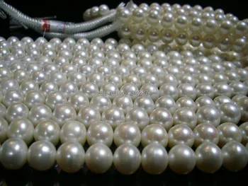 

Wholesale Natural 5 Strand 8-9MM White AAA Pearl Necklace