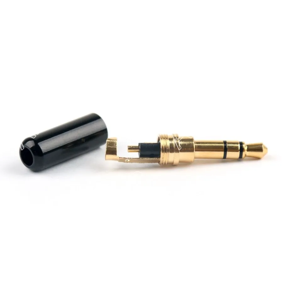 Areyourshop Мини 3,5 мм стерео позолоченный штекер аудио припой для наушников Sennheiser аудио адаптер