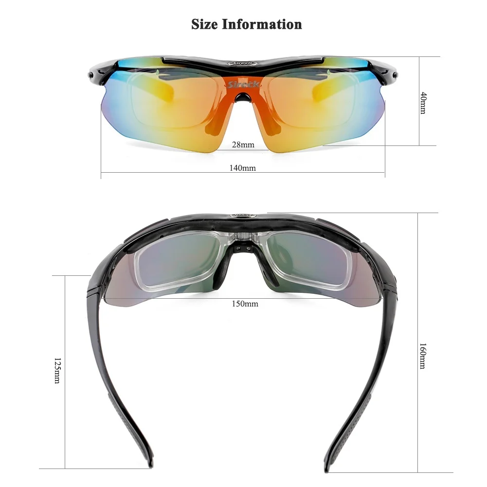 Sireck очки для рыбалки UV400 поляризационные летние уличные защитные спортивные очки для езды на велосипеде велосипедные очки солнцезащитные очки