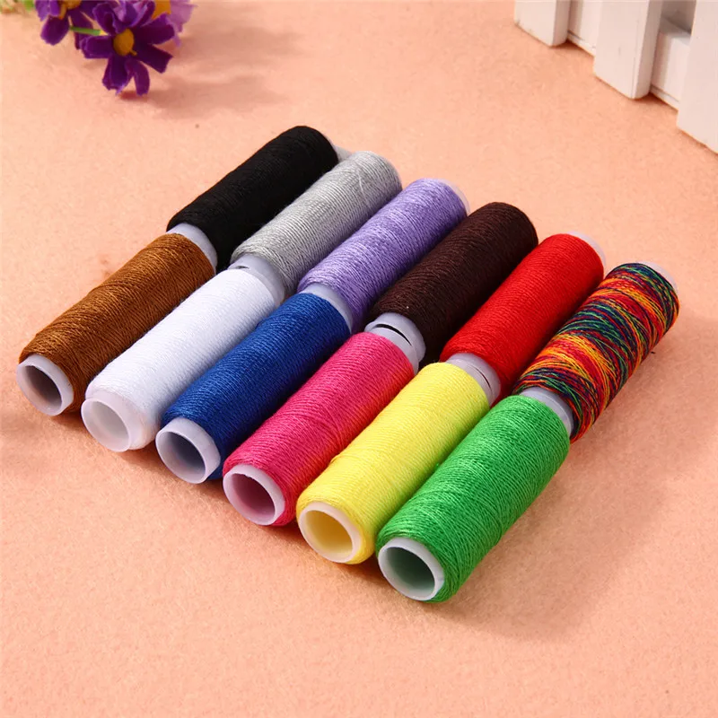 

12pcs/set DIY Sewing Thread Kit For Hand Sewing Or Machine Sewing Thread Different Colors Sewing Thread