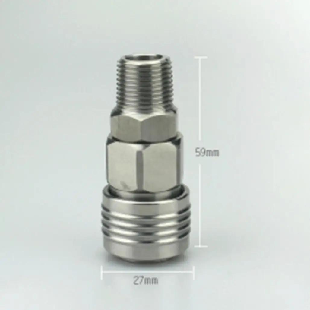

3/8" BSP Male x Socket Pneumatic C Type Self-Locking Quick Release Connector