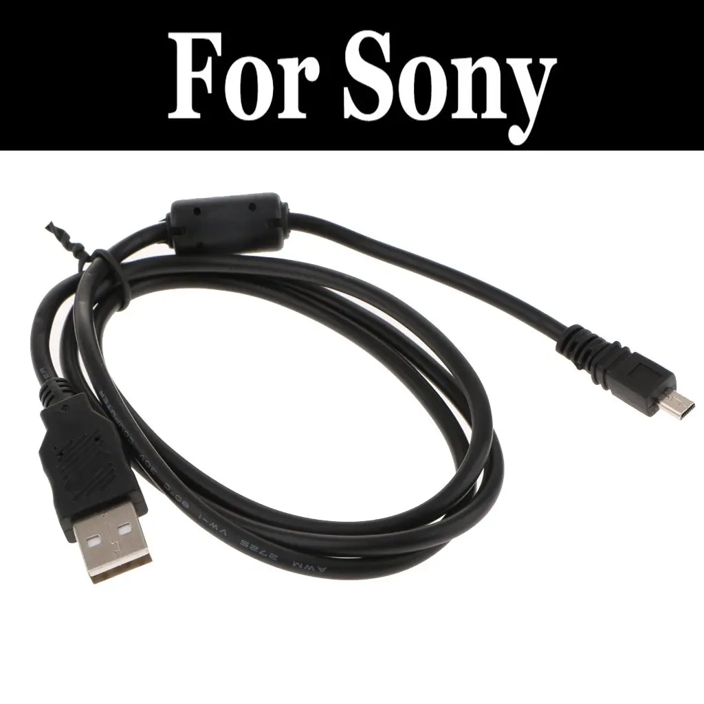 Универсальный Камера USB кабель для передачи данных для sony Cyber shot DSC WX10 WX150 WX220 WX30 WX300 WX350 WX5 WX50 WX500 WX70 WX80 WX9