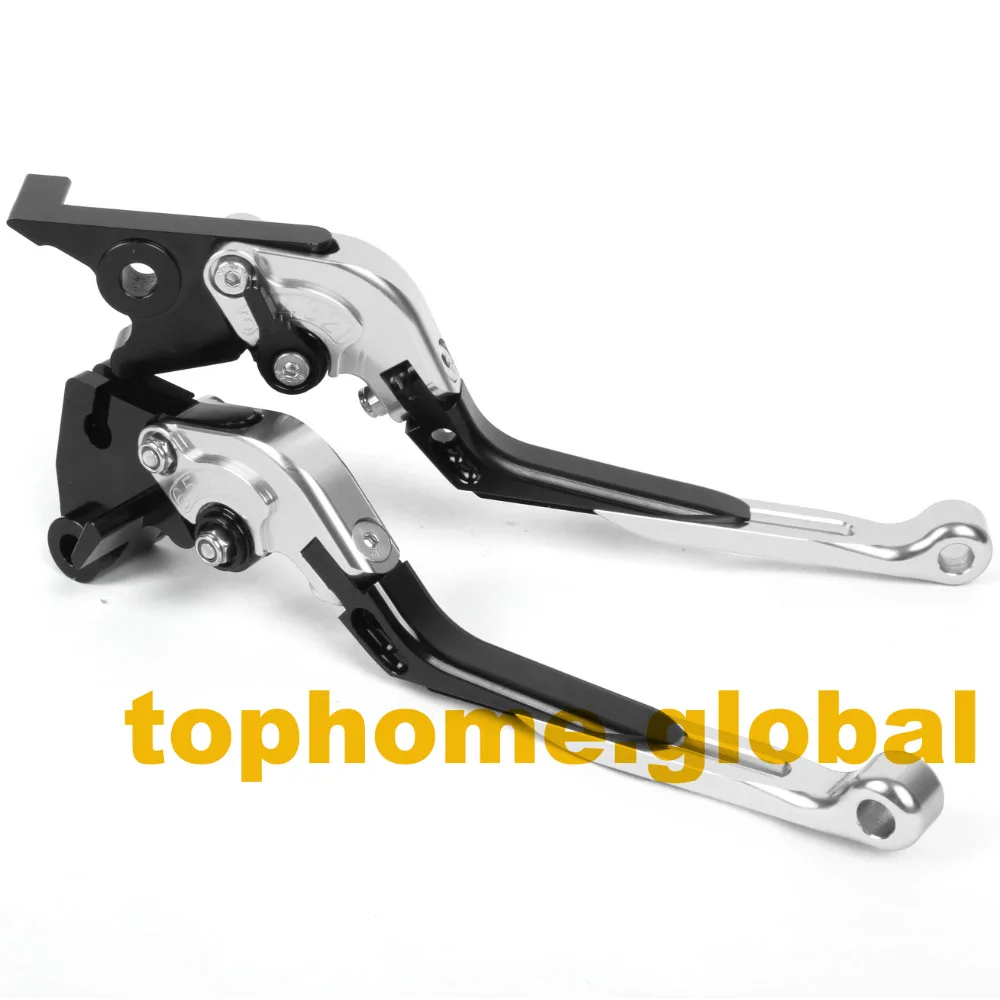 Складные Выдвижные тормозные рычаги сцепления для TRIUMPH Tiger EFI T709/955I 1999-2006 CNC регулируемый 00 01 02 03 04 05 серебристый/BLK