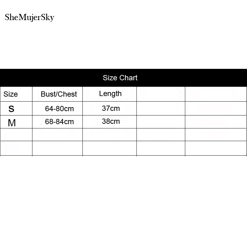 Короткий топ SheMujerSky без косточек летние сексуальные тонкие женские топы на