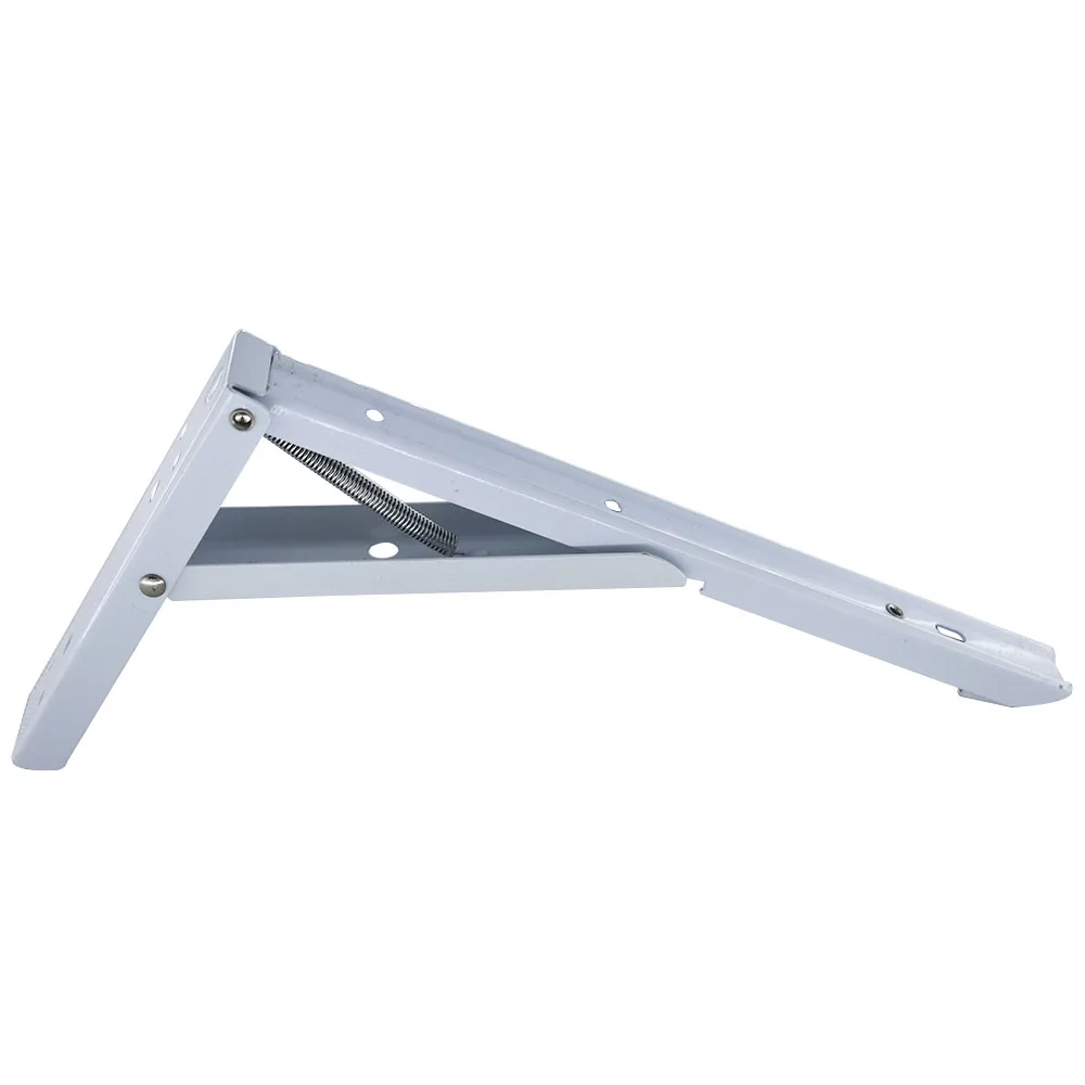 Buy 2pcs Cold rolled Steel Folding Shelf Bracket 10