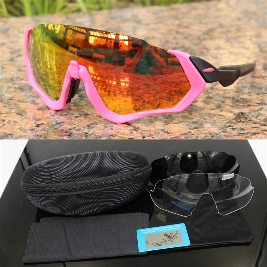 Поляризационные спортивные мужские солнцезащитные очки для велоспорта, горного велосипеда, горного велосипеда, MTB, очки для езды на мотоцикле - Цвет: 7