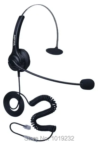 

Free Shipping call center headset with RJ9 plug office telephone RJ9 headset Noise Canceling Microphone for AVAYA 2400 4600