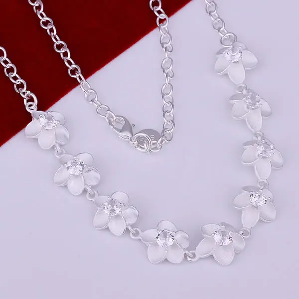 N149 Silver fashion jewelry Necklace pendants Chains, wholesale 925