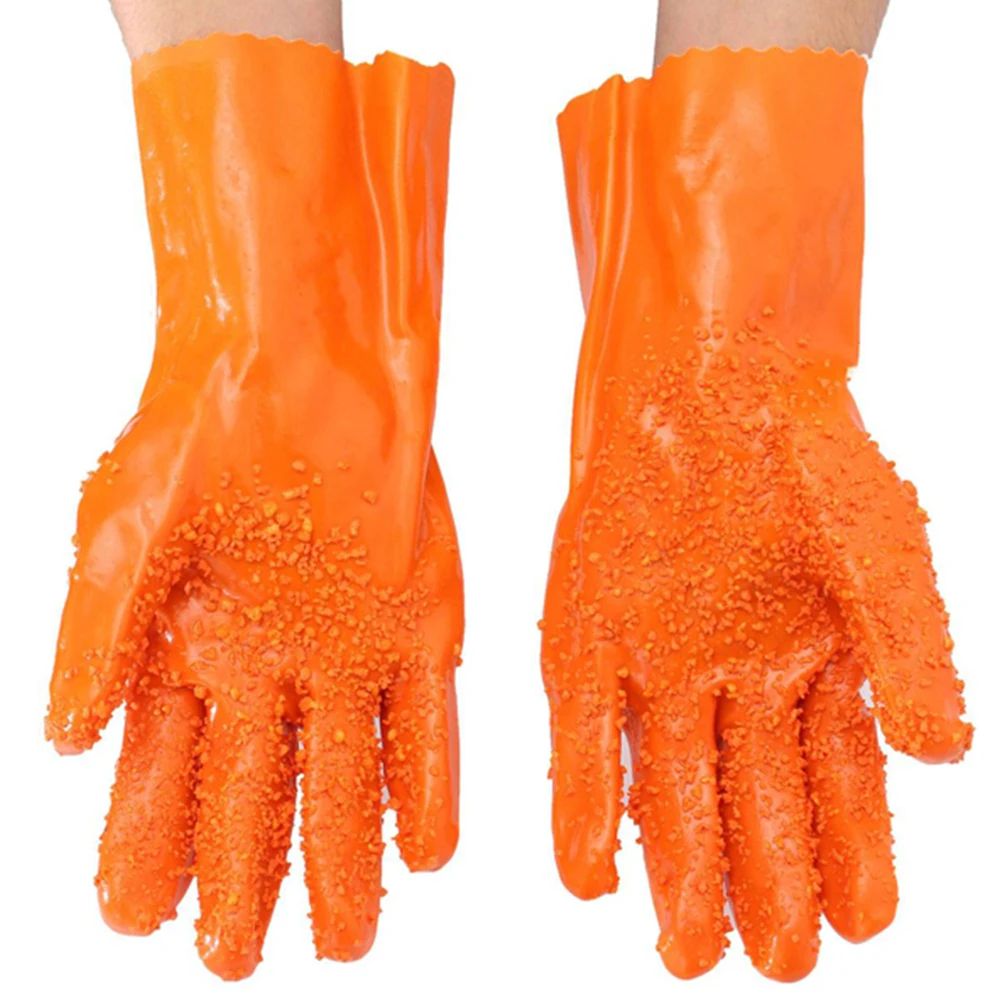 

1 Pair Latex+ PVC Kitchen Gloves Potato peeling Vegetables Tater Peeler Fish Scales Peel Waterproof Cooking Tools Hot Sale