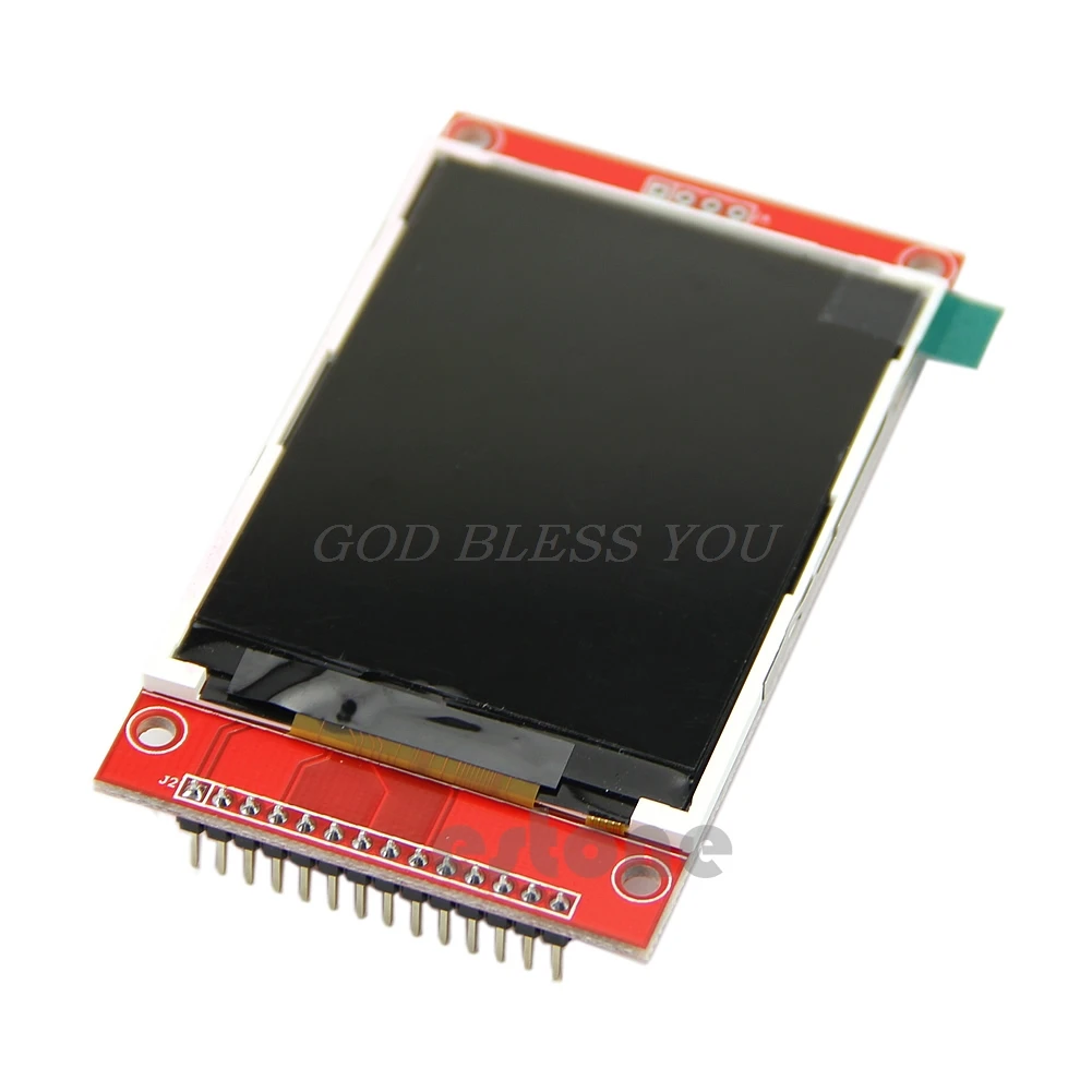 

2.8" 240x320 SPI TFT LCD Serial Port Module+PCB Adapter Micro SD ILI9341 3.3V