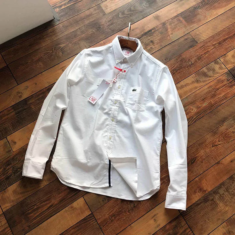 2019 spring and summer new tide brand wild casual English printing personality men's long-sleeved running T-shirt
