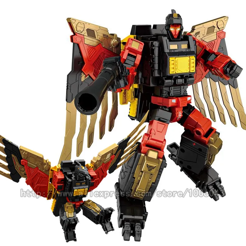 Jinbao 6 в 1 60 см большая трансформация Predaking игрушки Аниме Опустошитель KO G1 фигурка робота модель игрушки мальчик дети ребенок подарок