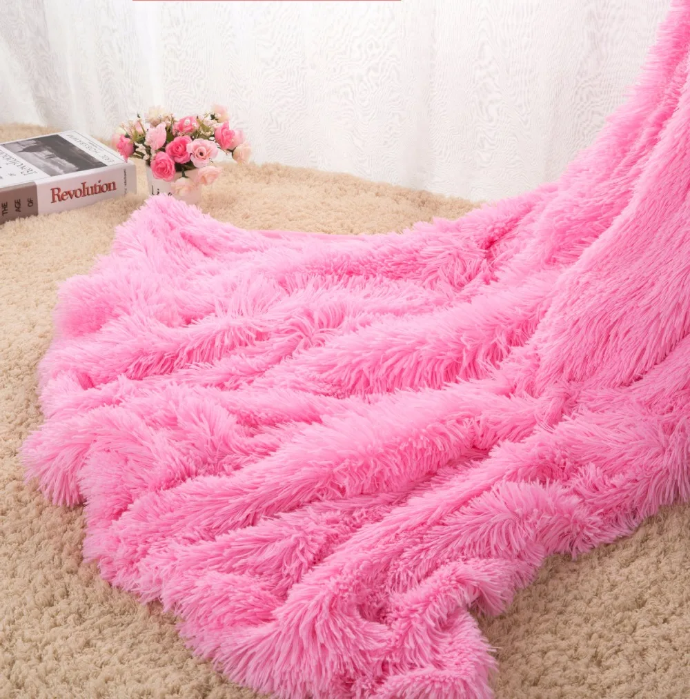 Дропшиппинг диван/воздух/постельное белье одеяло покрывало, белый, розовый, серый; из флиса и пушистой плюшевой ткани покрывало кувертюр Polaire пледы