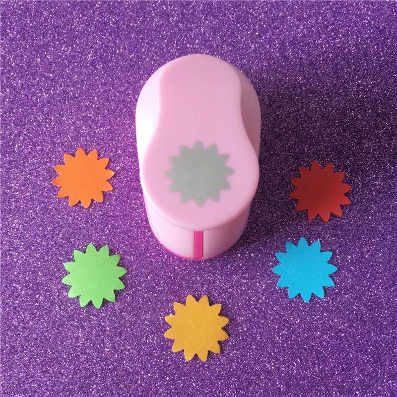 Free Ship 1 inch Waves shape EVA foam punches paper hole punch for