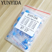 DIY KIT 100 шт = 10 Значение* 10 шт безопасности Y конденсатор комплект 400VAC 250VAC 471 102 222 м 472 м 103 м каждый 10 шт