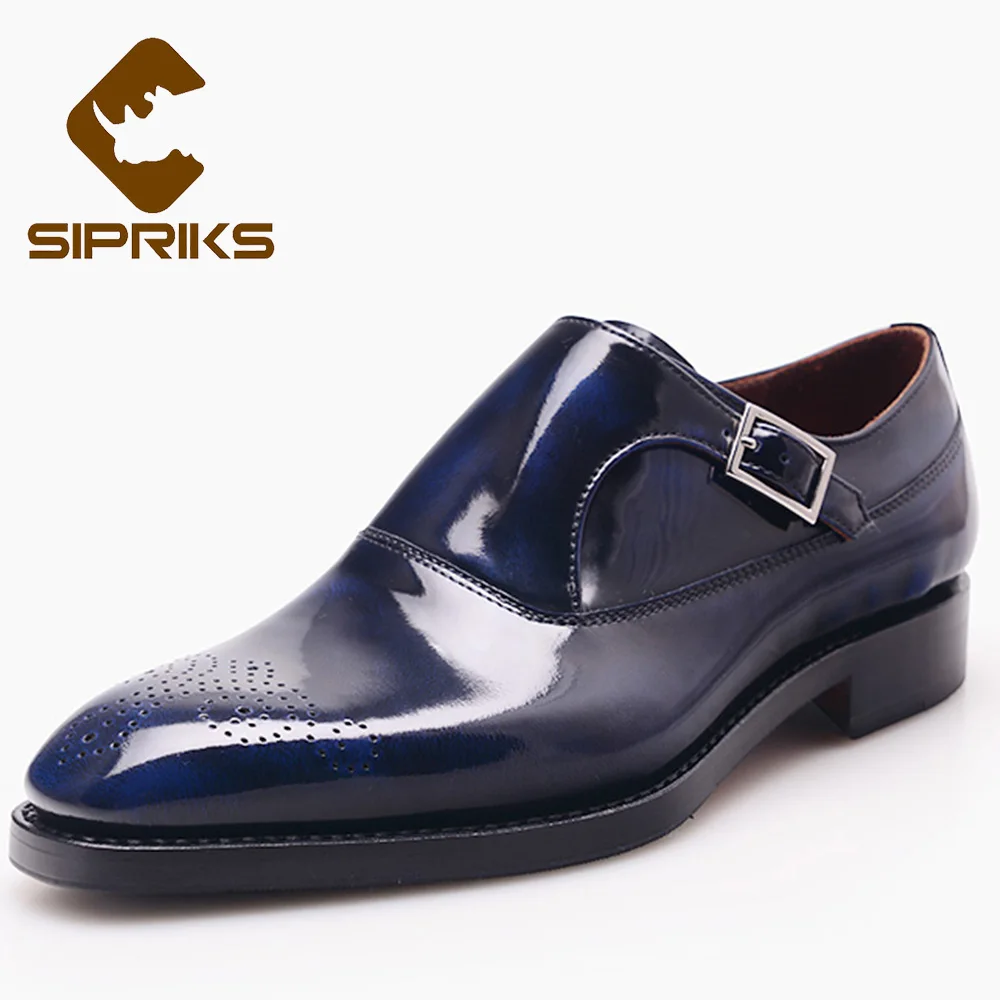zapatos de vestir hombre azul marino