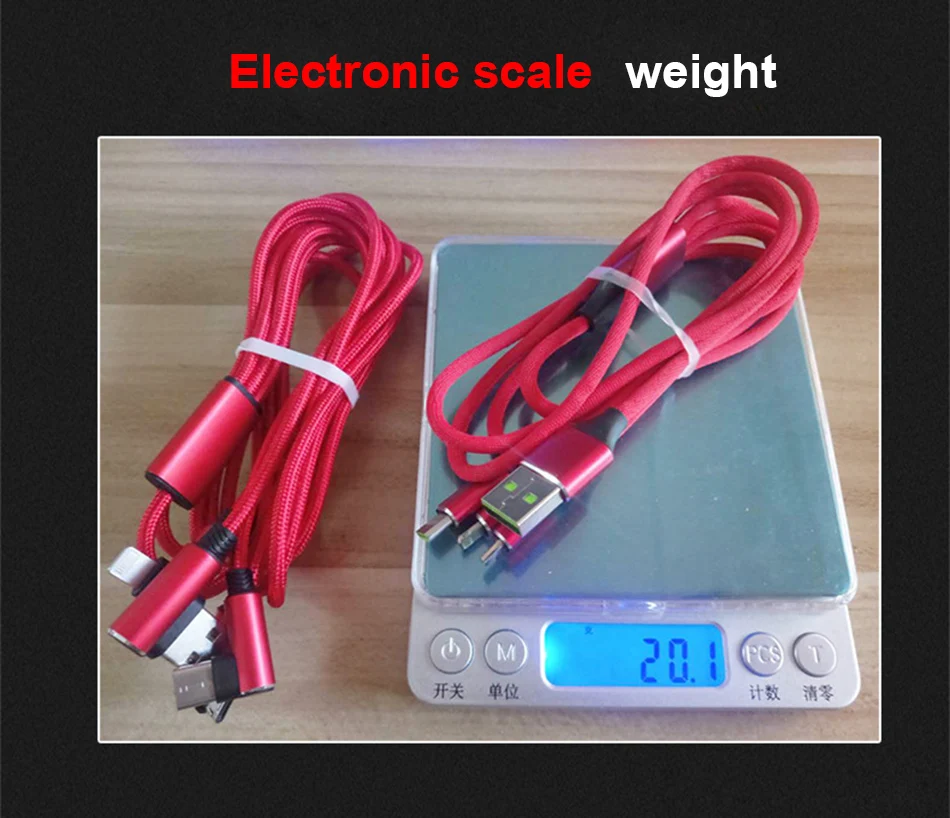 NOHON Lighting Micro USB Type-C 3 in 1 Data Cable For iPhone 7 8 Plus X IOS Samsung Xiaomi LG Phone Fast Charging Cables 1 (11)