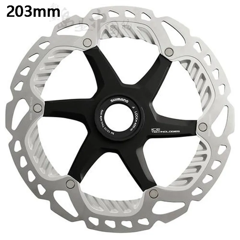 203MM Shimano XTR Ice-Tec Центральный замок MTB горный велосипед дисковые роторы SM-RT99 160 мм/180 мм/203 мм - Цвет: 203MM