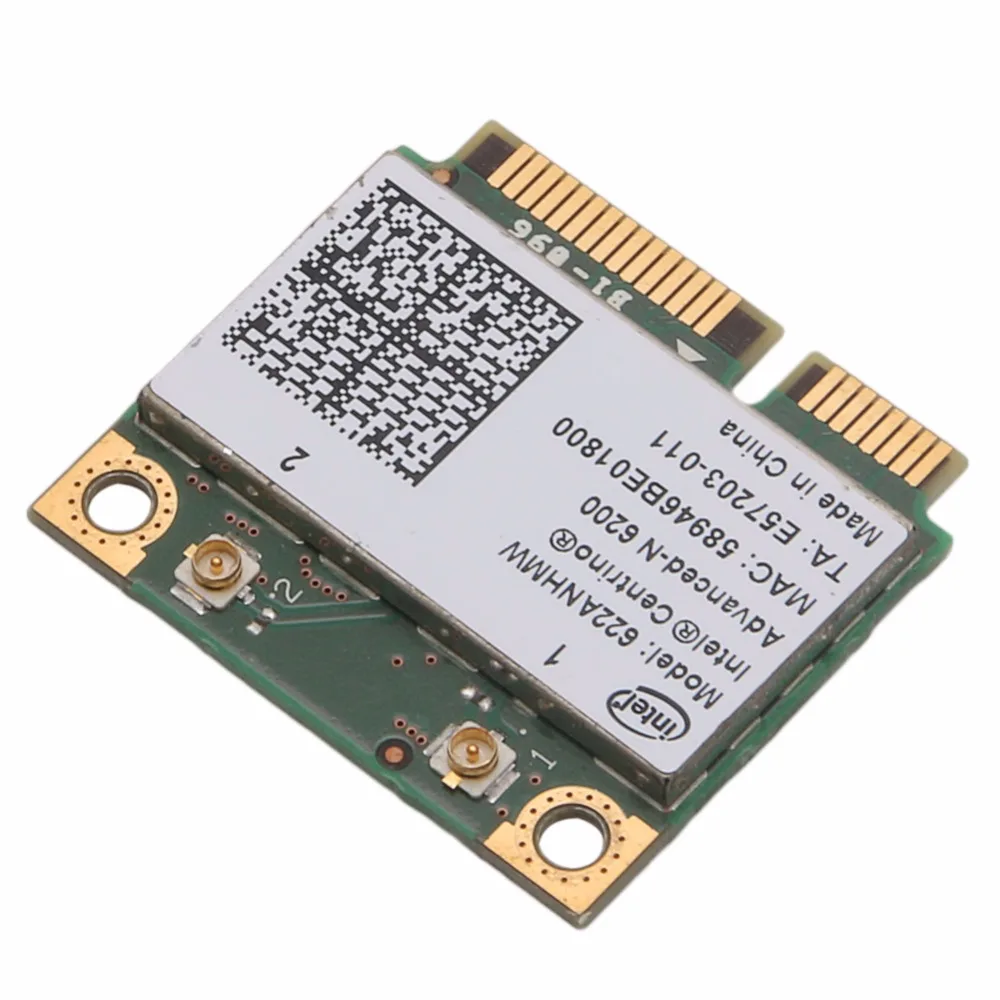 Планшет Intel Half 622AN 6200 Mini PCI E Card 300 Мбит/с для ноутбука DELL Acer Gateway|Сетевые карты| |