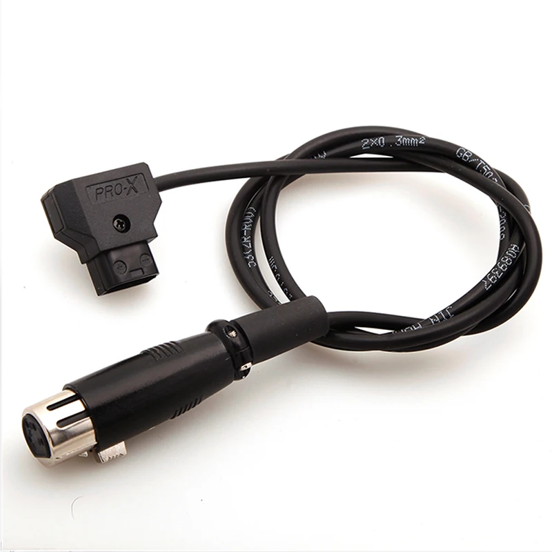 

D-Tap Male to Female 4-Pin XLR Cable for Power Supply Battery Adapter 1M WY11