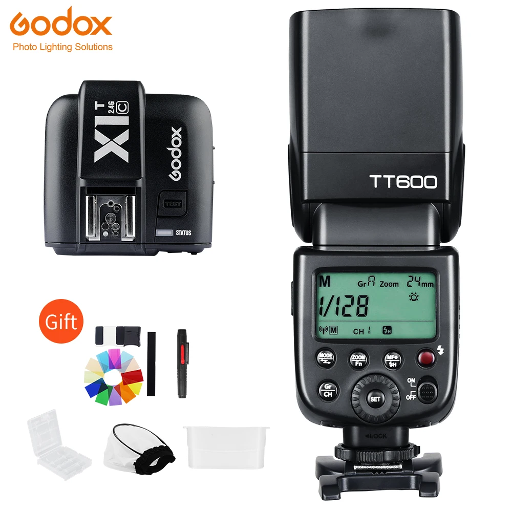 Godox TT600 2.4G HSS Wireless Camera Flash Speedlite For Canon Nikon Olym Camera