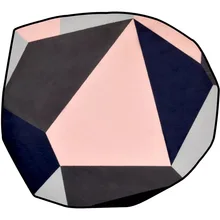 Специальный-shapaped ромбовидный ковер мягкие шерстяные ковры и ковры для гостиной спальни области Ковер Дизайн Tapetes