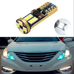 1x T10 3030 SMD 12 Светодиодный W5W, сигнализирующий фонарь габаритный фонарь для Hyundai Solaris Accent i30 ix35 i20 Elantra, Santa Fe/tucson/getz