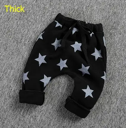 DK171 весенне-осенние штаны для мальчиков, принт со звездами, леггинсы для девочек, детские штаны для малышей, Хлопковые Штаны, одежда для мальчиков - Цвет: as picture