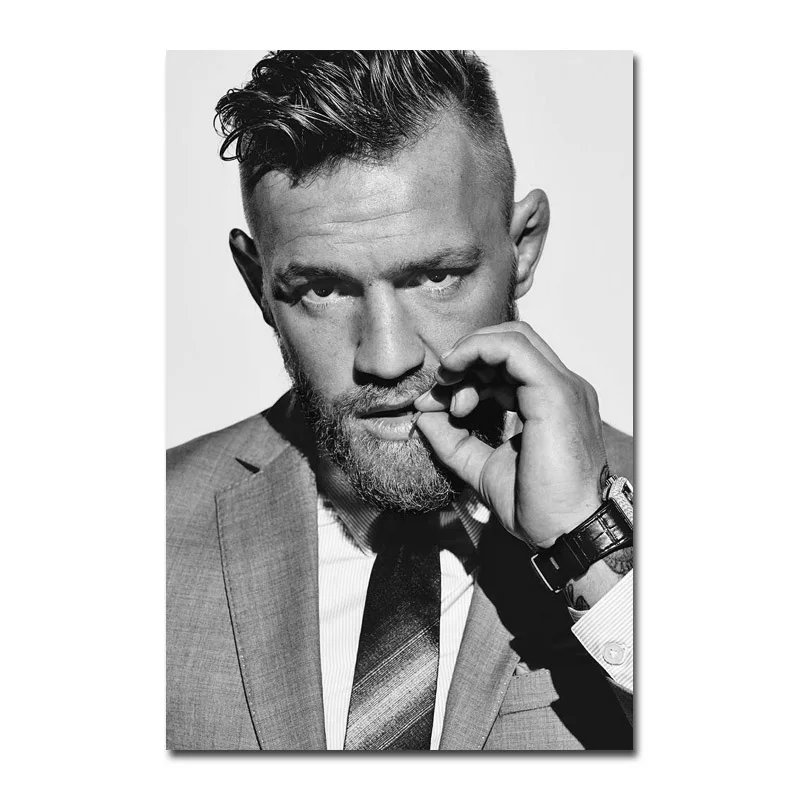 Conor McGregor ирландский Чемпион веса Искусство Шелковый Холст плакат 13x20 24x36 дюймов