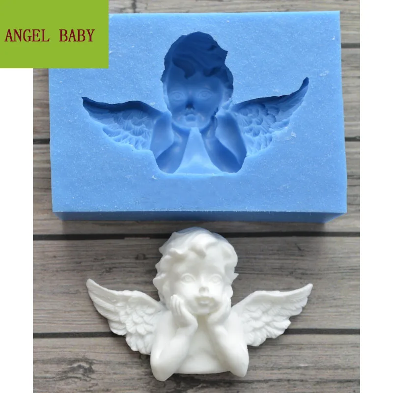 

1 Pc Sugarcraft Newest Angel Frame Silicone Mold Fondant Molds Cake Decorating Tools Chocolate Gumpaste Mould Kitchenaid