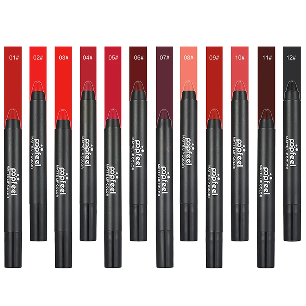 Matte Lip Liner Long-lasting Easy to Wear Lip Pencil Lips  Makeup Nude Cosmetic (1)