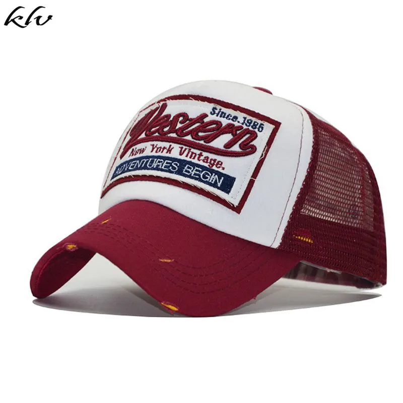 TEAM PLAY logo patch Vintage Mesh Cap Baseball Cap Meshback Trucker Hat