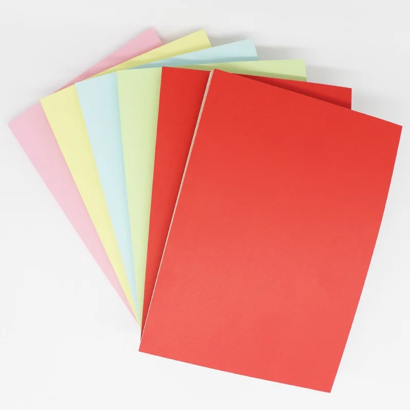 10 цветов дети оригами Бумага DIY 70 г 80 г цветная копировальная бумага 500 листов в упаковке А4 бумага