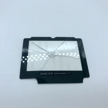 

50PCS/LOT Screen Lens For Gameboy Adavance SP for GBA SP Replacement Glass Screen Protector Glass