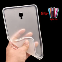 Экологически чистый силиконовый мягкий чехол для планшета samsung Galaxy Tab A A2 S 8,0 SM-T380 SM-T385 T380 чехол Funda