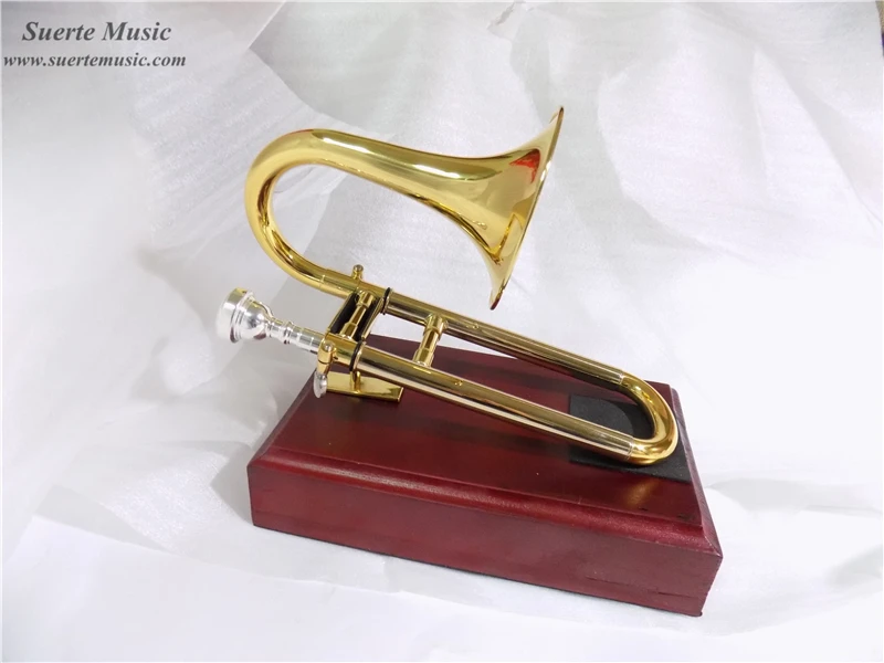Buy Bb/A Soprano Slide Trumpet mouthpiece with Stand