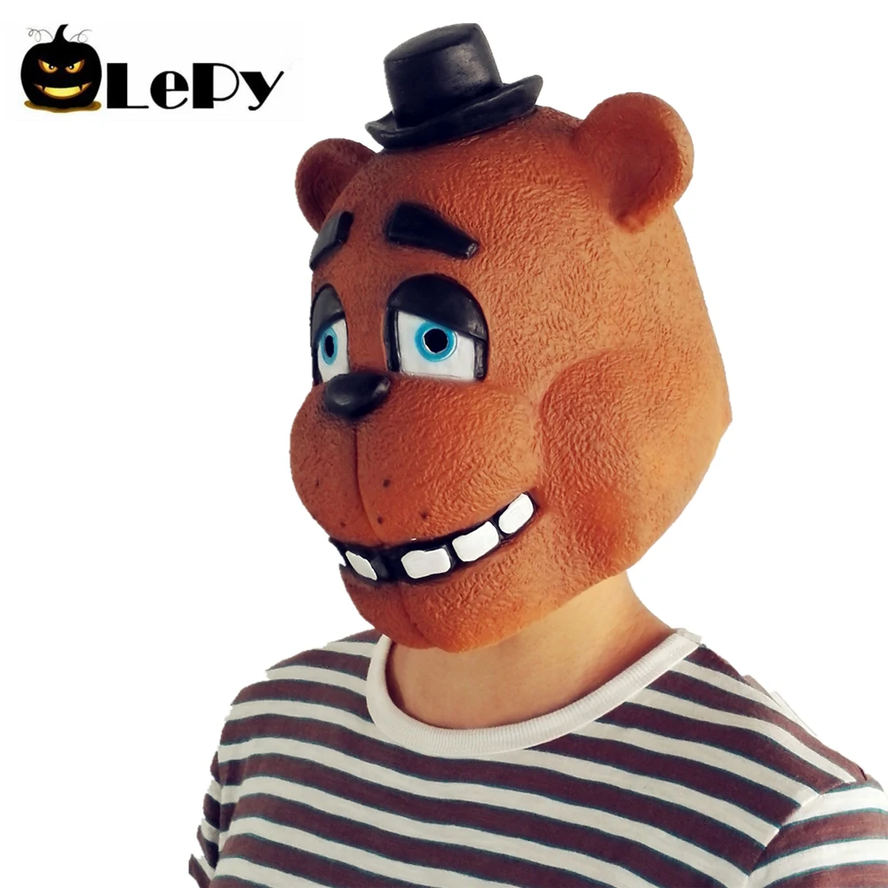 Маска LePy Five Nights At Freddy's Foxy Chica Freddy Bear Masken подарок для взрослых латексная маска