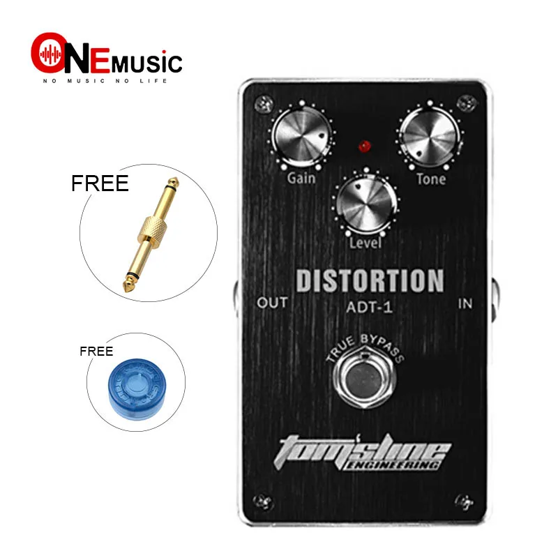 

Aroma Tomsline Premium Effect Pedal ADT-1 Distortion Pedal Tube Distortion Simulation Free Connector