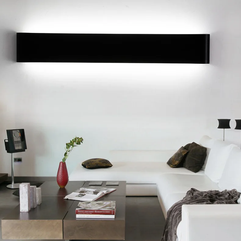 Chiclits LED Night Lights Modern Minimalist Aluminum Wall Lamp Bathroom Mirror Light Sconce Bedroom Livingroom Luminaire 6W12W18W24W  (13)